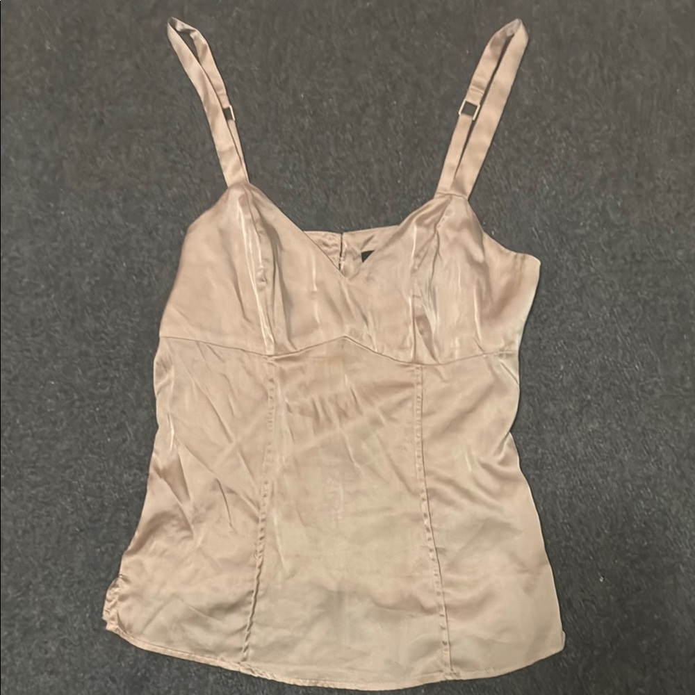 Elegant Tan Women's Top